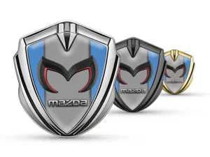 Mazda Emblem Silikon Abzeichen Anpassbar Kraft Design